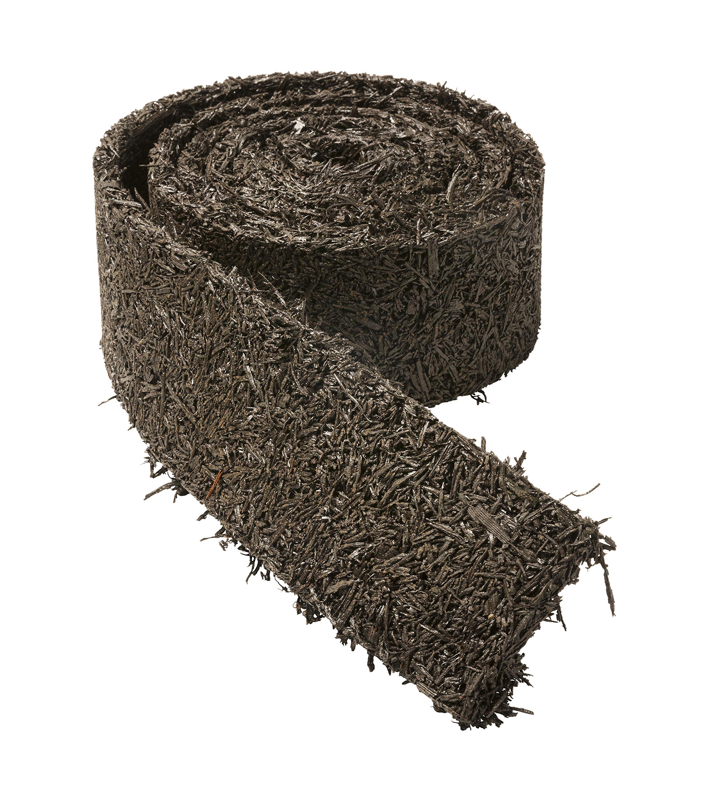 Plow & Hearth trimmed to fit around a tree base showing custom-fit advantage