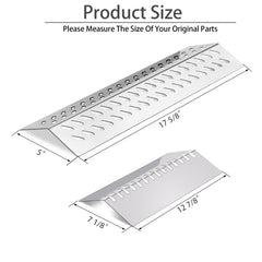 Plowo large heat plate top-down view illustrating coverage and even heating