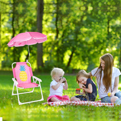 PLULON child sitting at beach using chair providing stable seating and shade