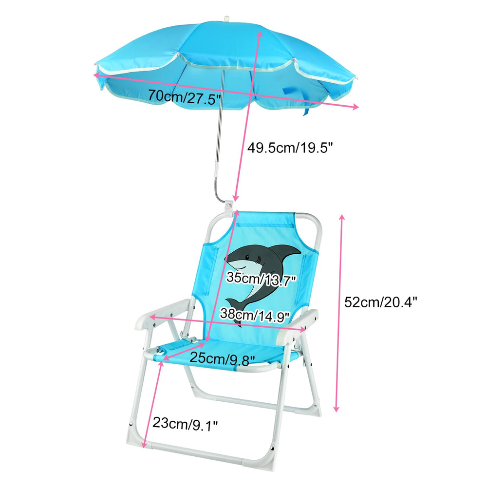 PLULON umbrella detail highlighting removable shade for sun protection