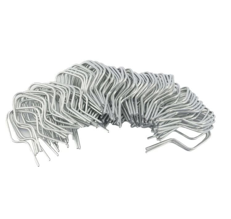 Plum Fittings close-up of galvanized 11 gauge wire tie showing corrosion resistance
