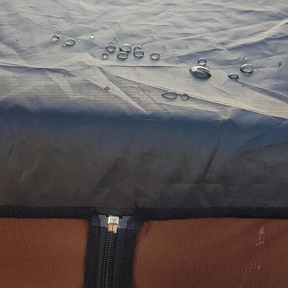 PLUSLEYSC folded compact in a carry bag for simple storage