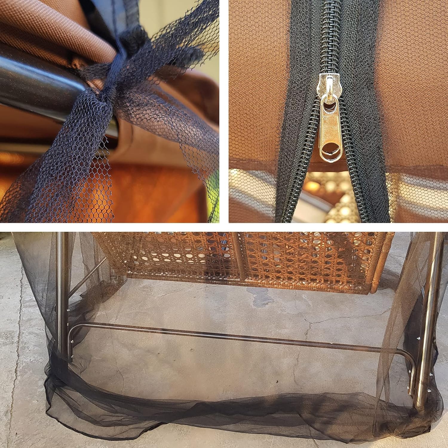 PLUSLEYSC double-sided zipper door open for easy access