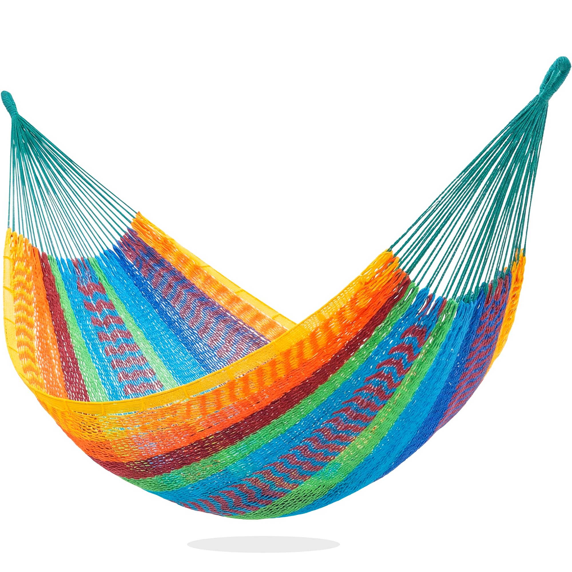 PNAEUT hammock front view showing wide bed and vibrant color for comfortable lounging