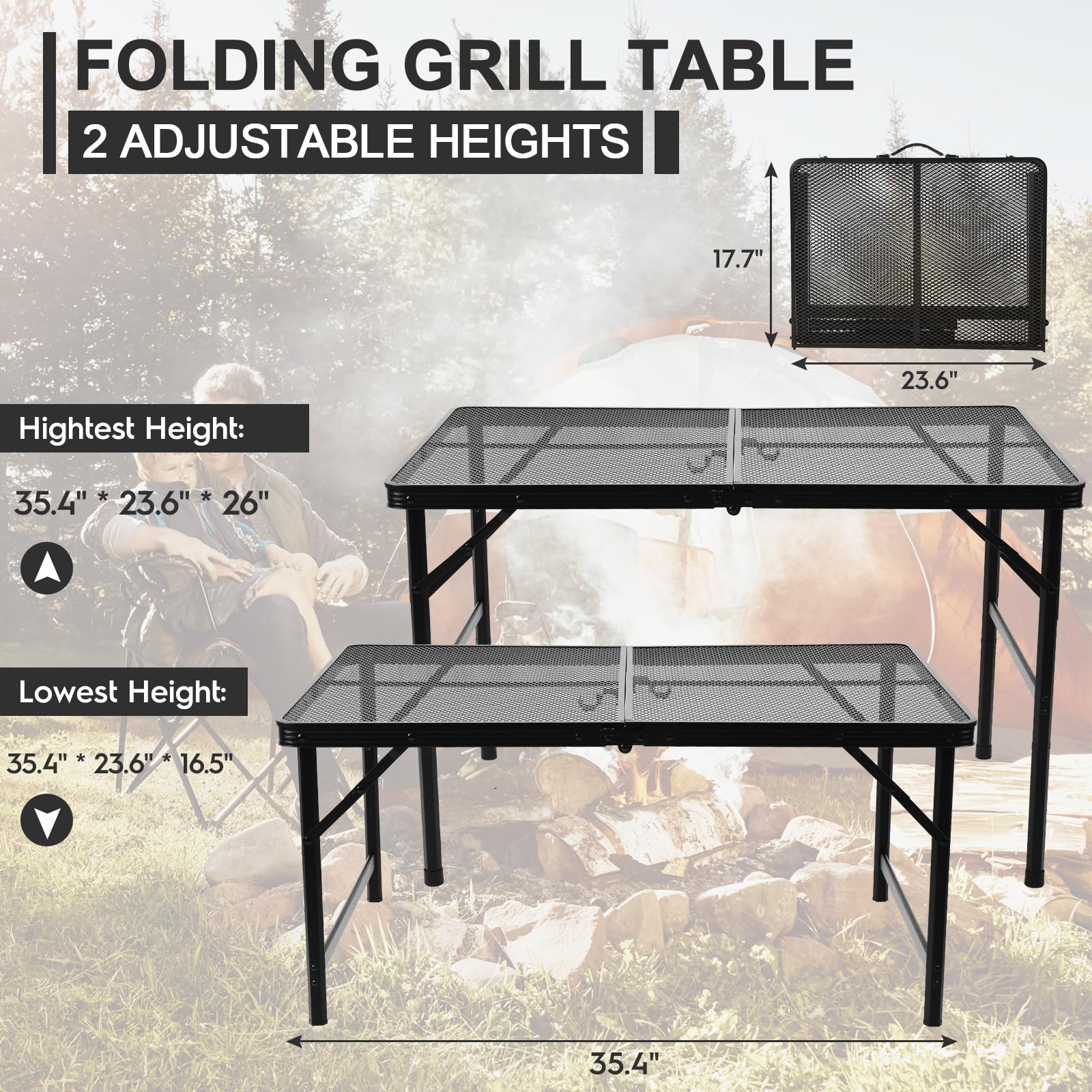 Pnbfhn detailed shot of adjustable feet demonstrating two-height versatility