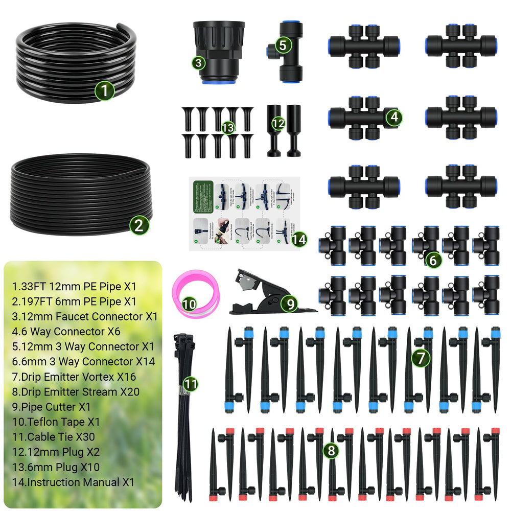 PNNEQ accessories and tools organized for quick installation