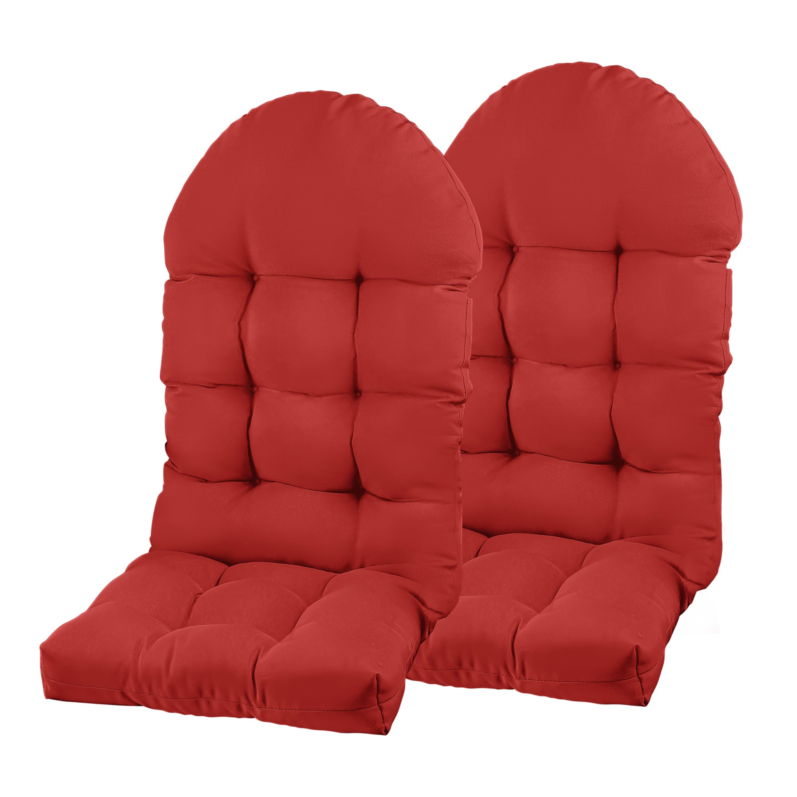 PNP HWJIAJU front view of red high-back cushion showing comfortable seat