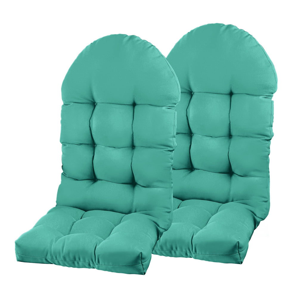PNP HWJIAJU front view of two lake blue cushions showing packaging and color benefit