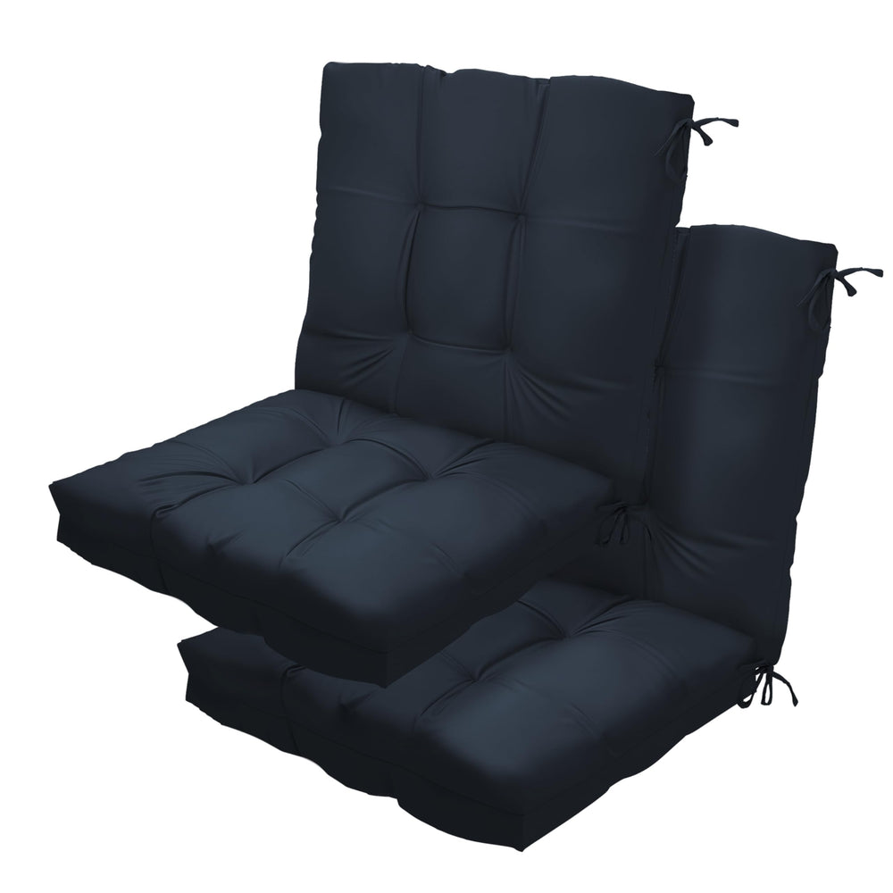 PNP HWJIAJU front view showing dark blue cushion and plush comfort