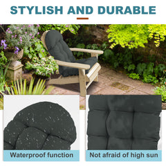 PNP HWJIAJU side profile showing 4-inch cushion thickness for supportive seating