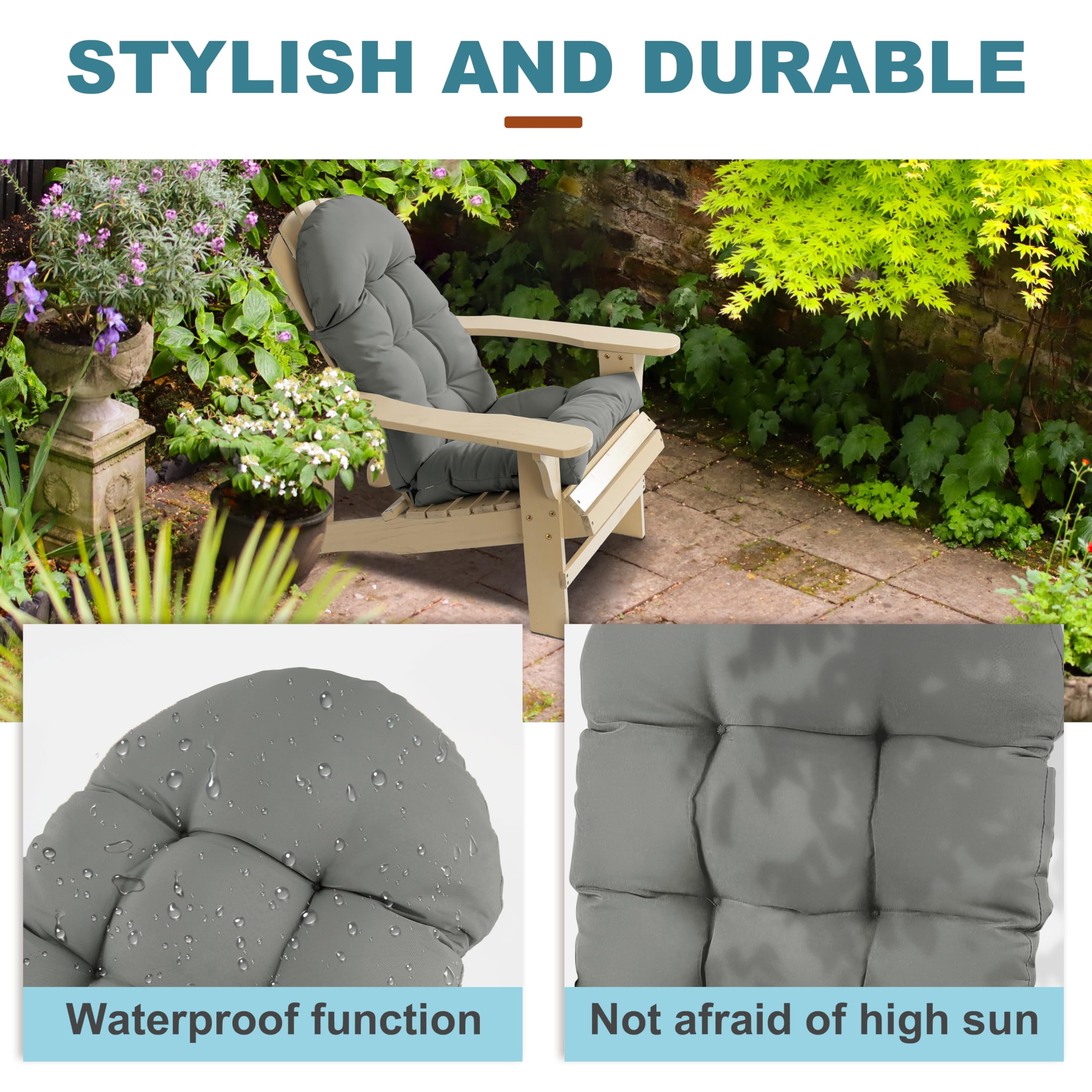 PNP HWJIAJU ties and spring band attachment secure cushion firmly to chair