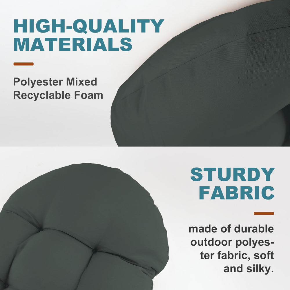 PNP HWJIAJU two-piece upper and lower cushion layout for high-back chairs