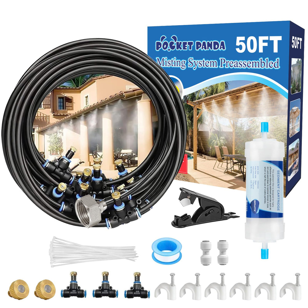 POCKET PANDA front packaging showing kit components and quick setup benefit