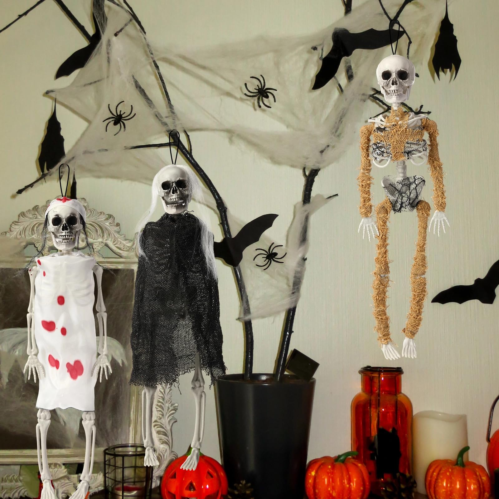 Poen detailed costume texture highlighting weathered spooky realism