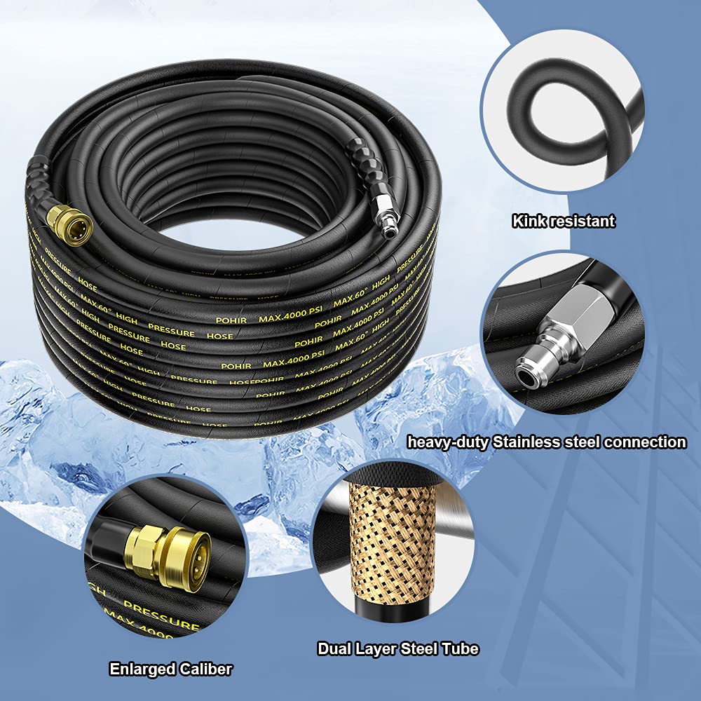 POHIR steel braid close-up highlighting strength and abrasion resistance