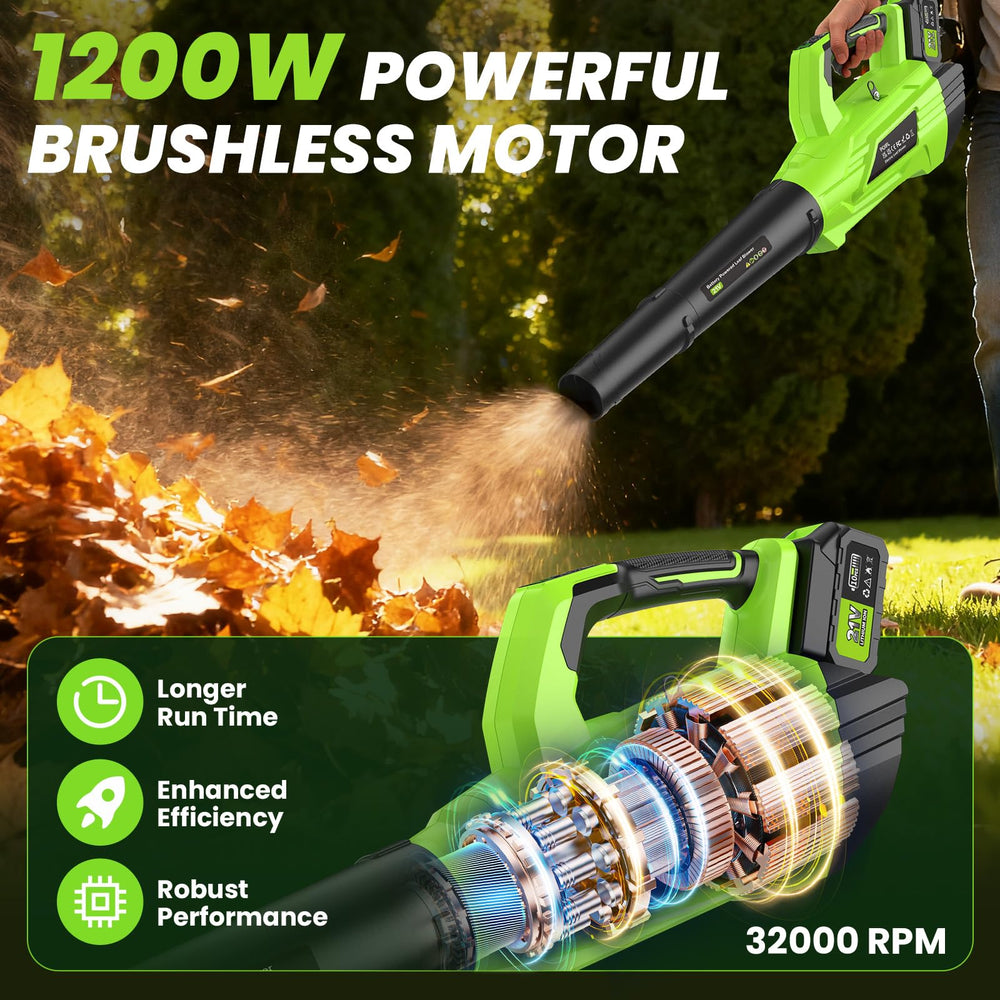 POIFL close-up of brushless motor area highlighting durable performance and efficiency