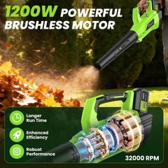 POIFL close-up of brushless motor area highlighting durable performance and efficiency