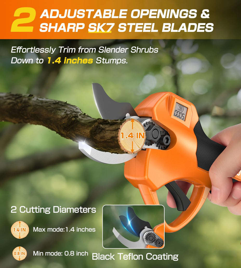 POIFL blade close-up SK7 steel and Teflon coating for longer sharpness