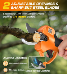 POIFL blade close-up SK7 steel and Teflon coating for longer sharpness