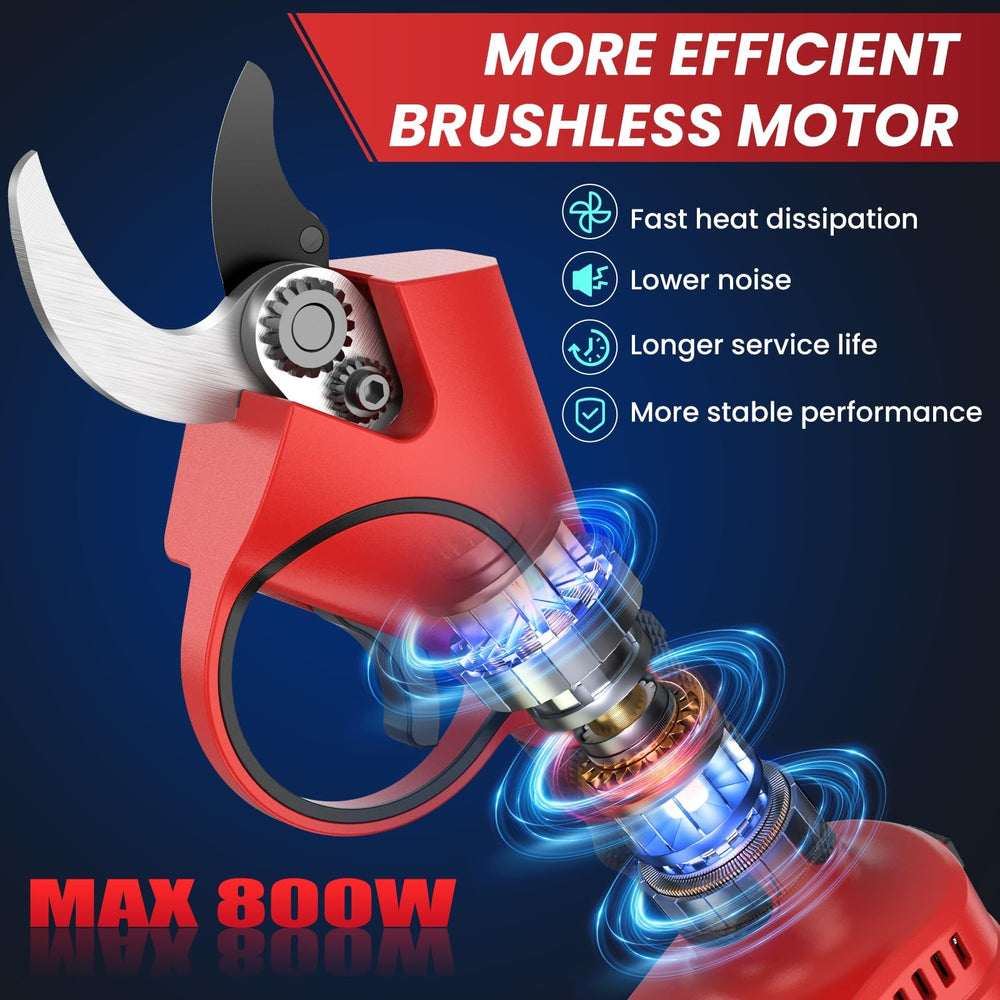 POIFL pruner in one hand demonstrating lightweight ergonomic benefit