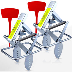POlAFLEX front packaging showing two scissor mole traps and benefits