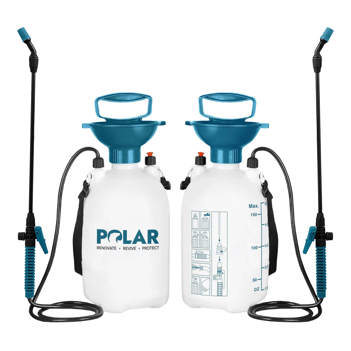 Polar Specialist Coatings front angle view showing compact tank benefit