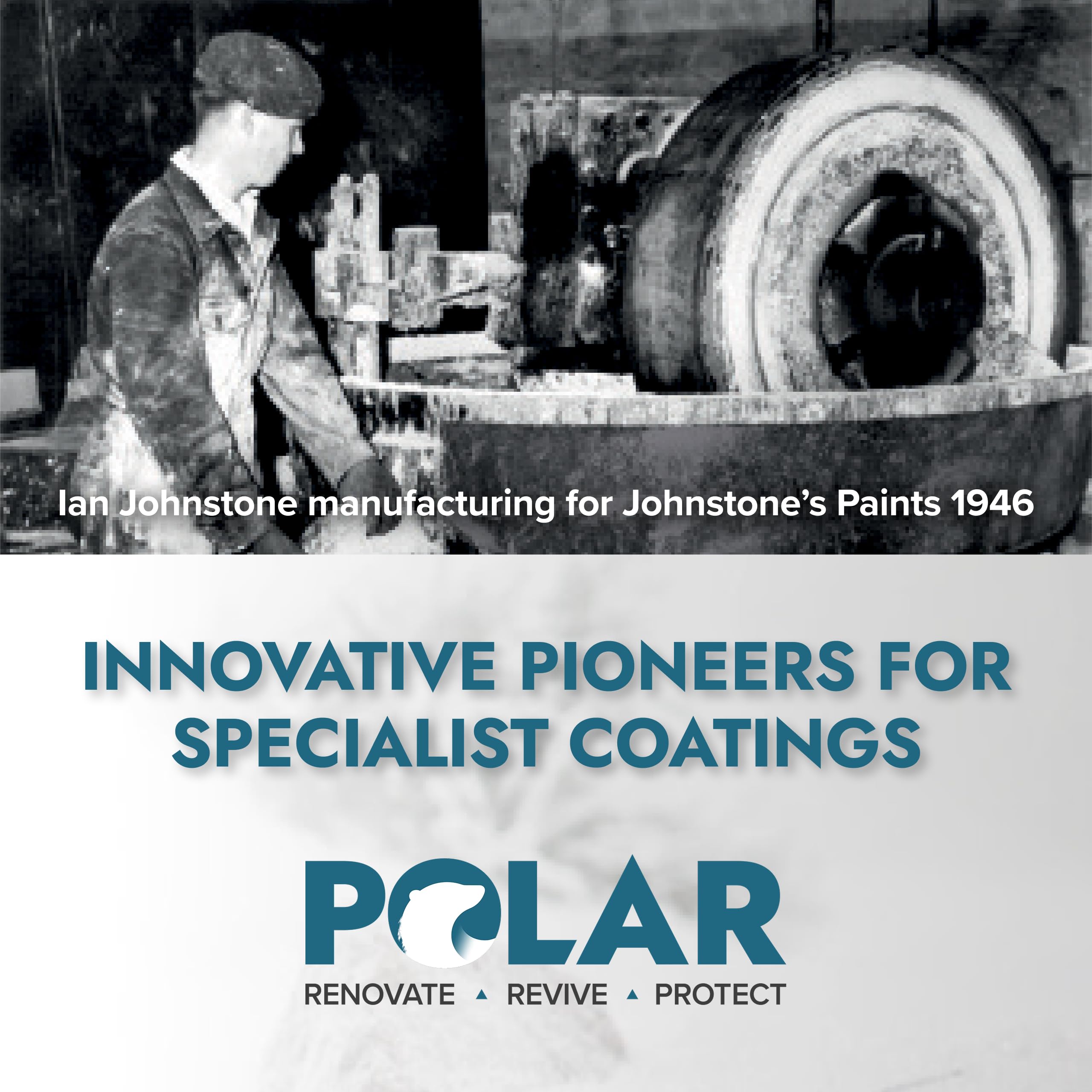 Polar Specialist Coatings sprayer in garden setting for practical use