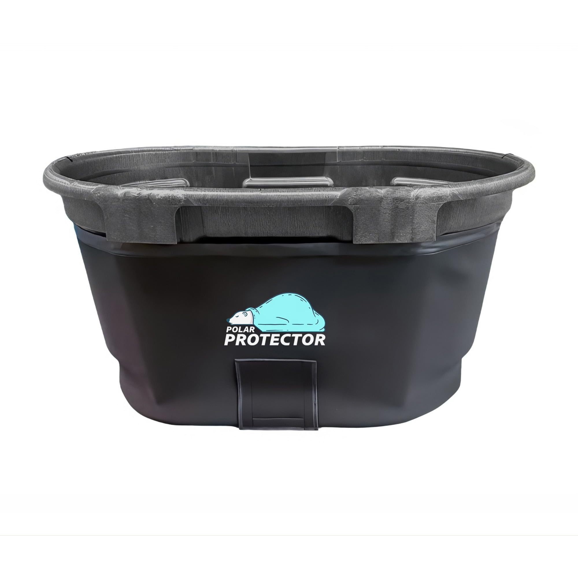 Polar Protector front view showing snug fit and insulation benefit