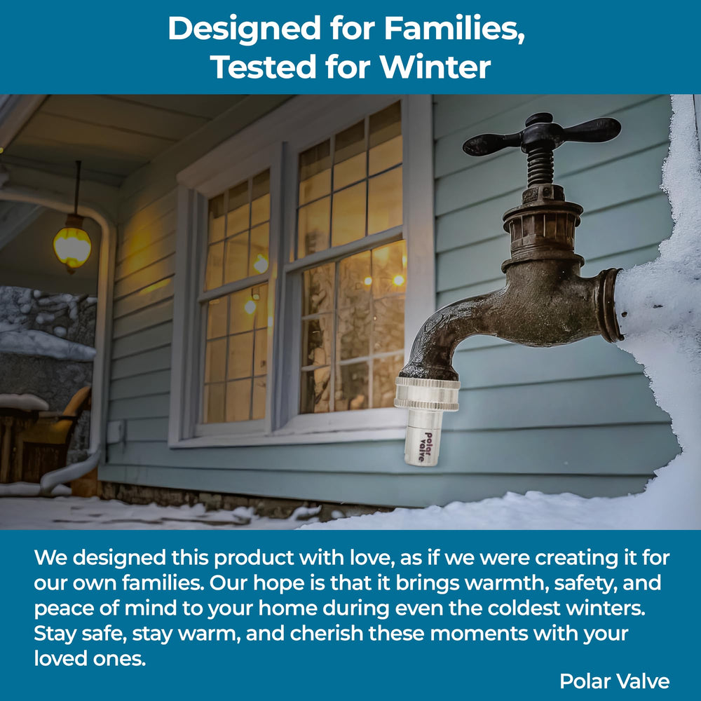 POLAR VALVE installation demonstration on faucet showing tool-free setup benefit
