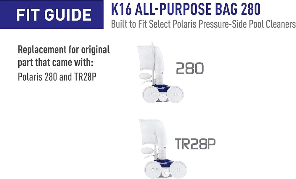 Polaris K13 installed on pressure-side cleaner illustrating easy snap-on installation