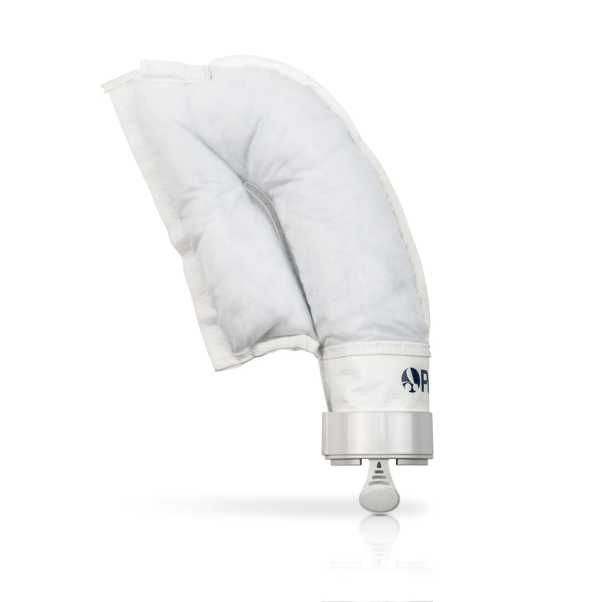Polaris K14 front view showing Velcro closure and durable bag for reliable debris capture