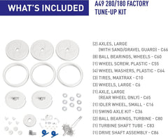 Polaris turbine shaft detail illustrating precision fit and reliable drive benefit