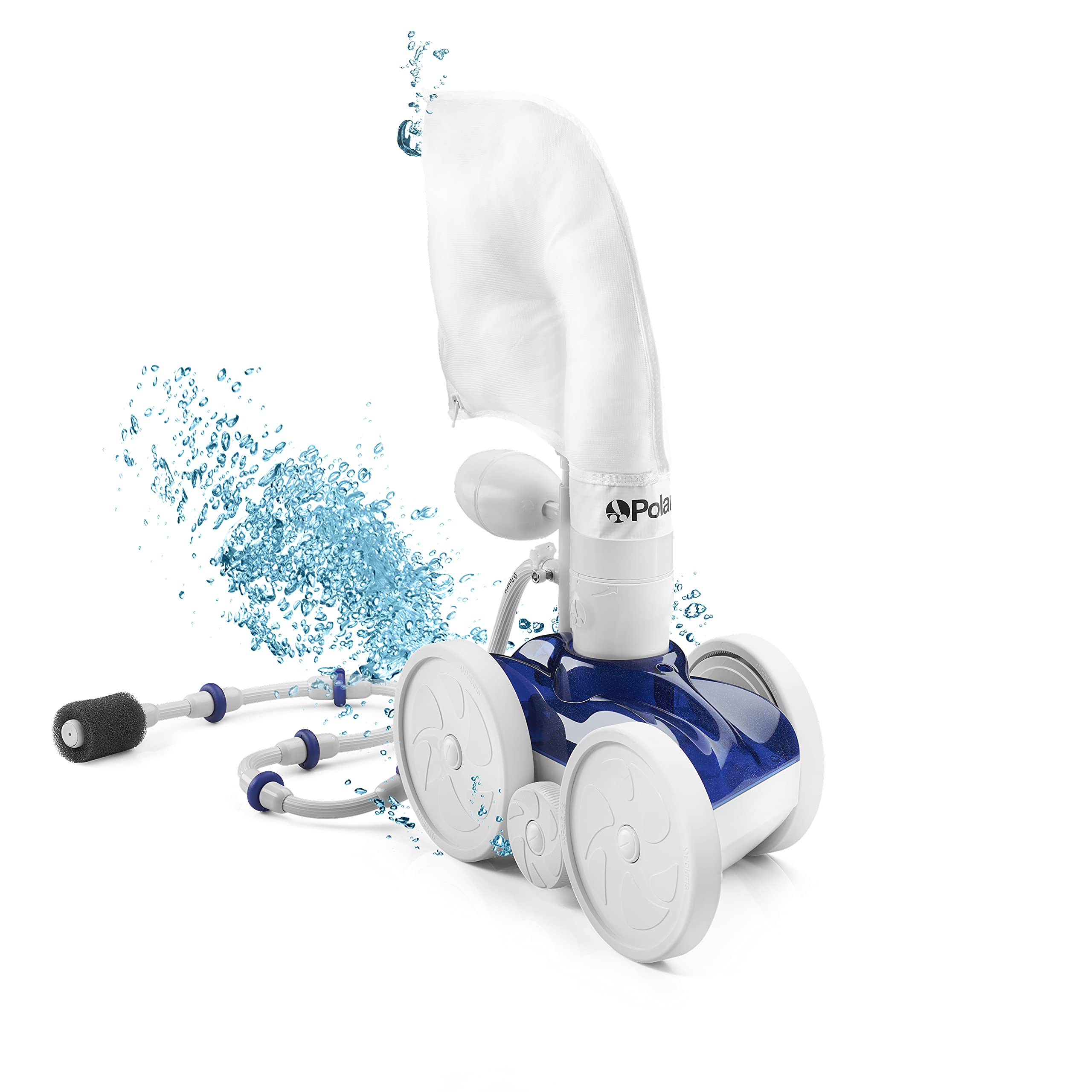Polaris Vac-Sweep 280 front view showing durable body and fast cleaning benefit
