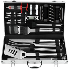 POLIGO aluminum case front view showing organized tool layout benefit storage