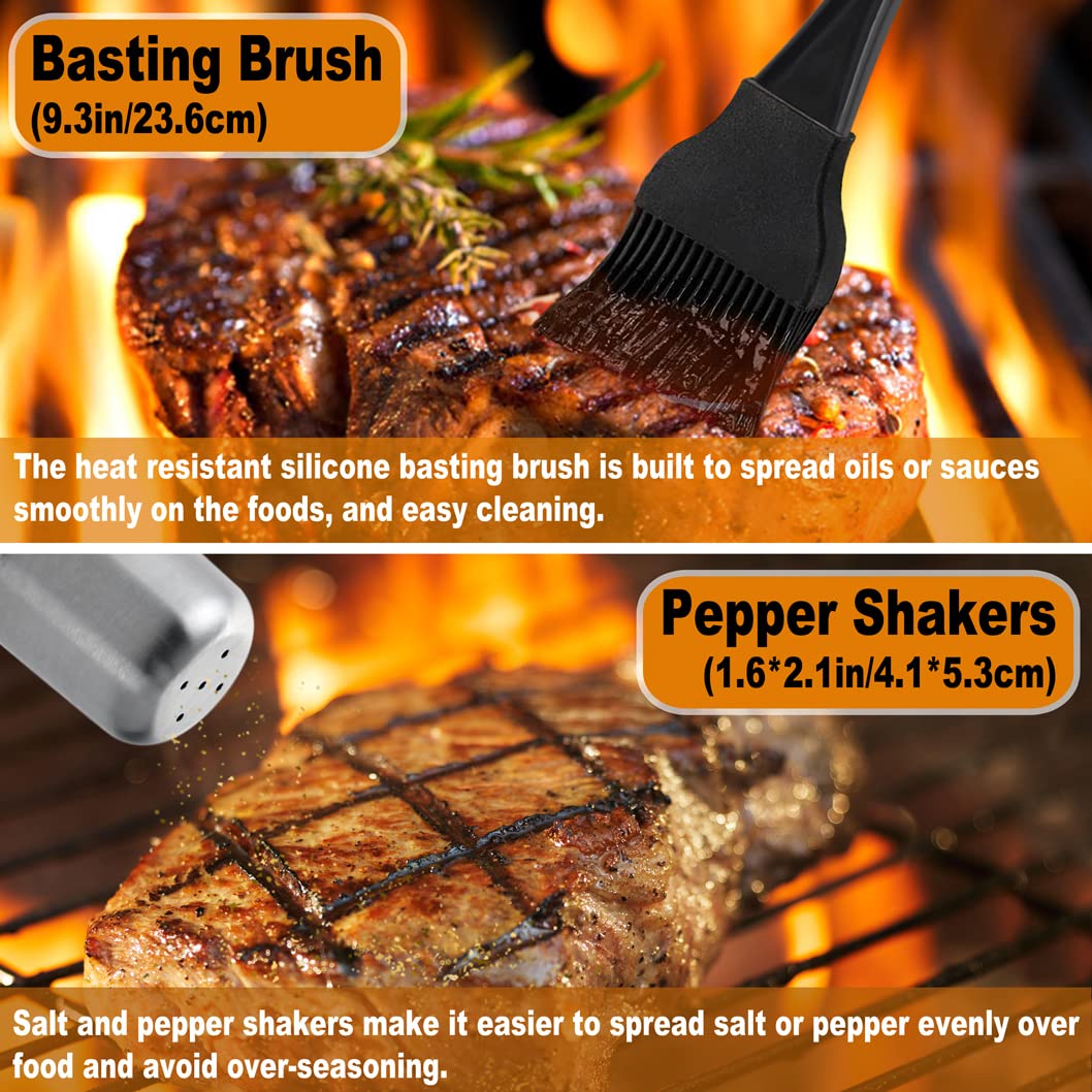 POLIGO corn holders and seasoning shakers detail for easier serving and seasoning control