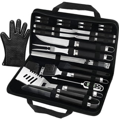 POLIGO front packaging showing full 26-piece set organized and gift-ready