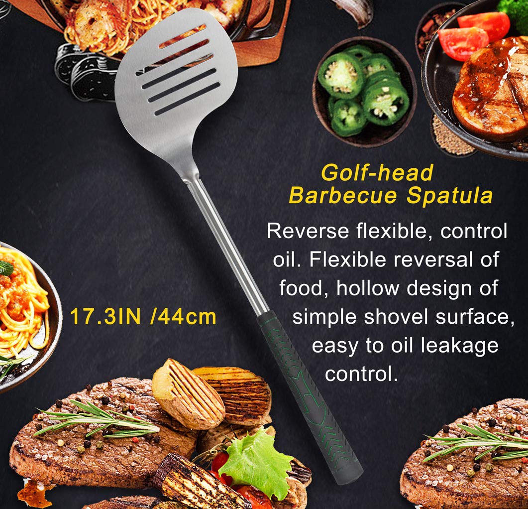 POLIGO golf-ball salt and pepper shakers top view for convenient seasoning and fun design