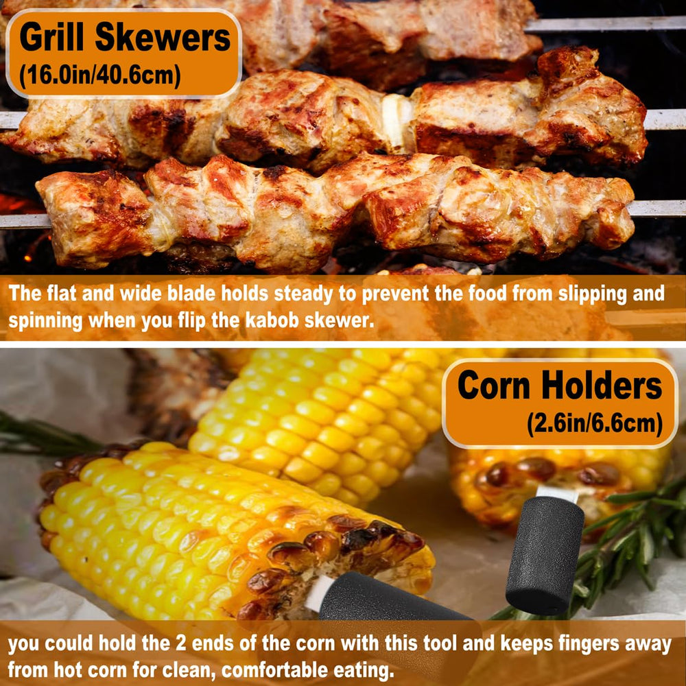 POLIGO grill tools in backyard setting showing real-use convenience and durable performance