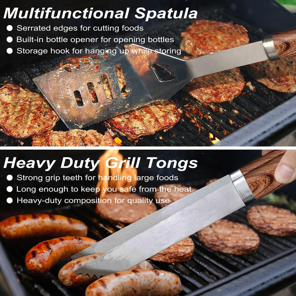 POLIGO skewers and corn holders displayed for easy kebab and corn serving