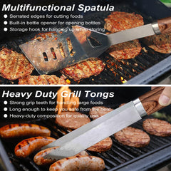 POLIGO skewers and corn holders displayed for easy kebab and corn serving
