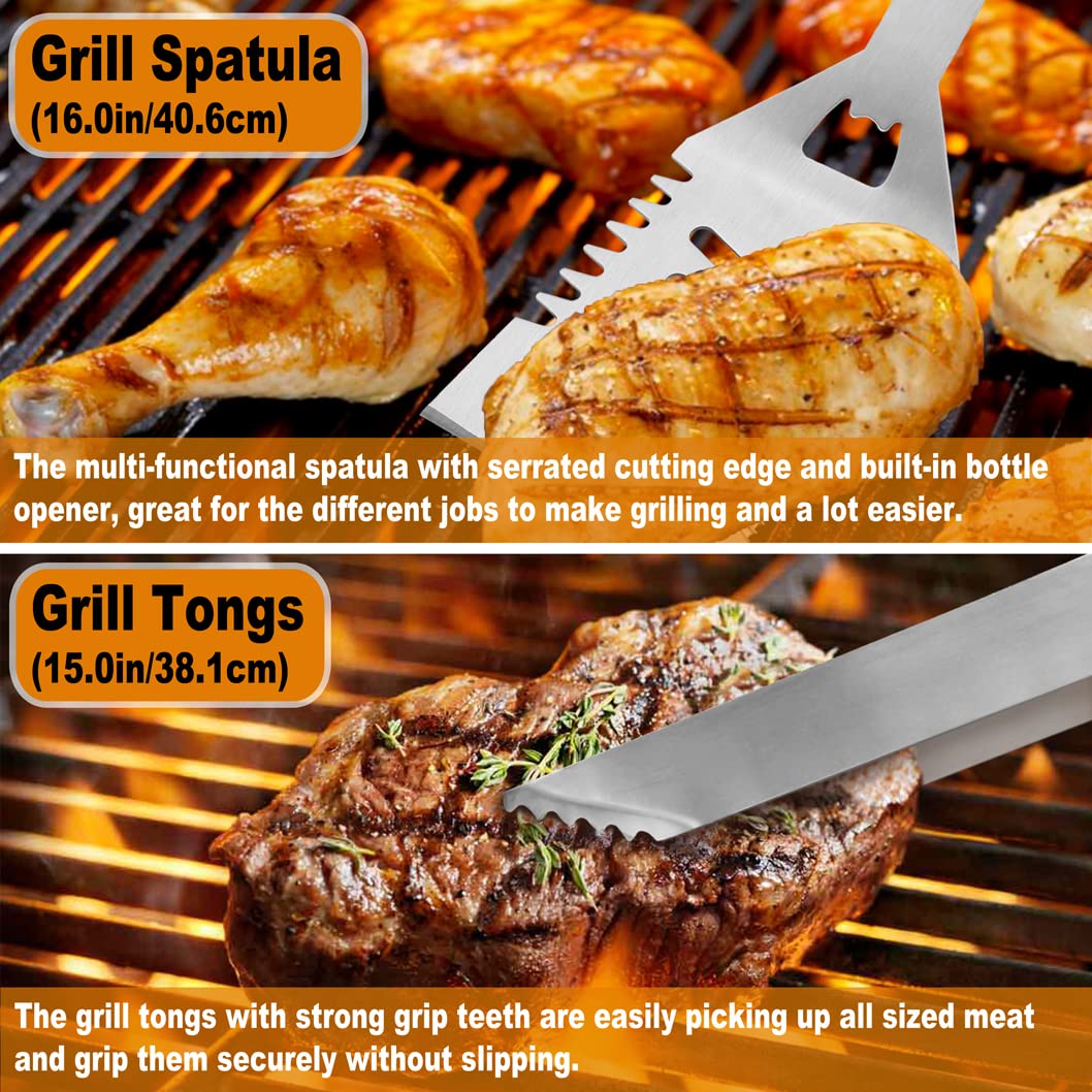 POLIGO thermometer probe in steak offering accurate temperature checks benefit