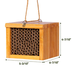 POLLIBEE mounted on a garden wall demonstrating easy installation and placement