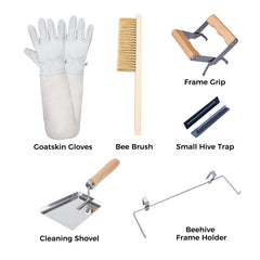 POLLIBEE stainless-steel uncapping knife fork and scraper enabling fast clean honey removal