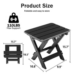 Polyhouz folded slim profile with handle for easy transport and compact storage