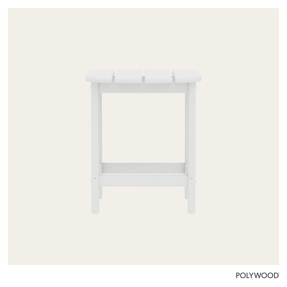 POLYWOOD close detail of leg joinery highlighting weather-resistant build quality