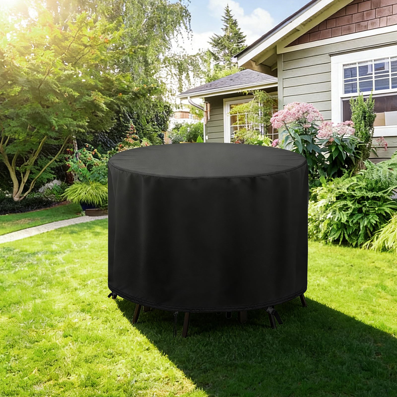 POMER folded cover compact for storage and easy transport