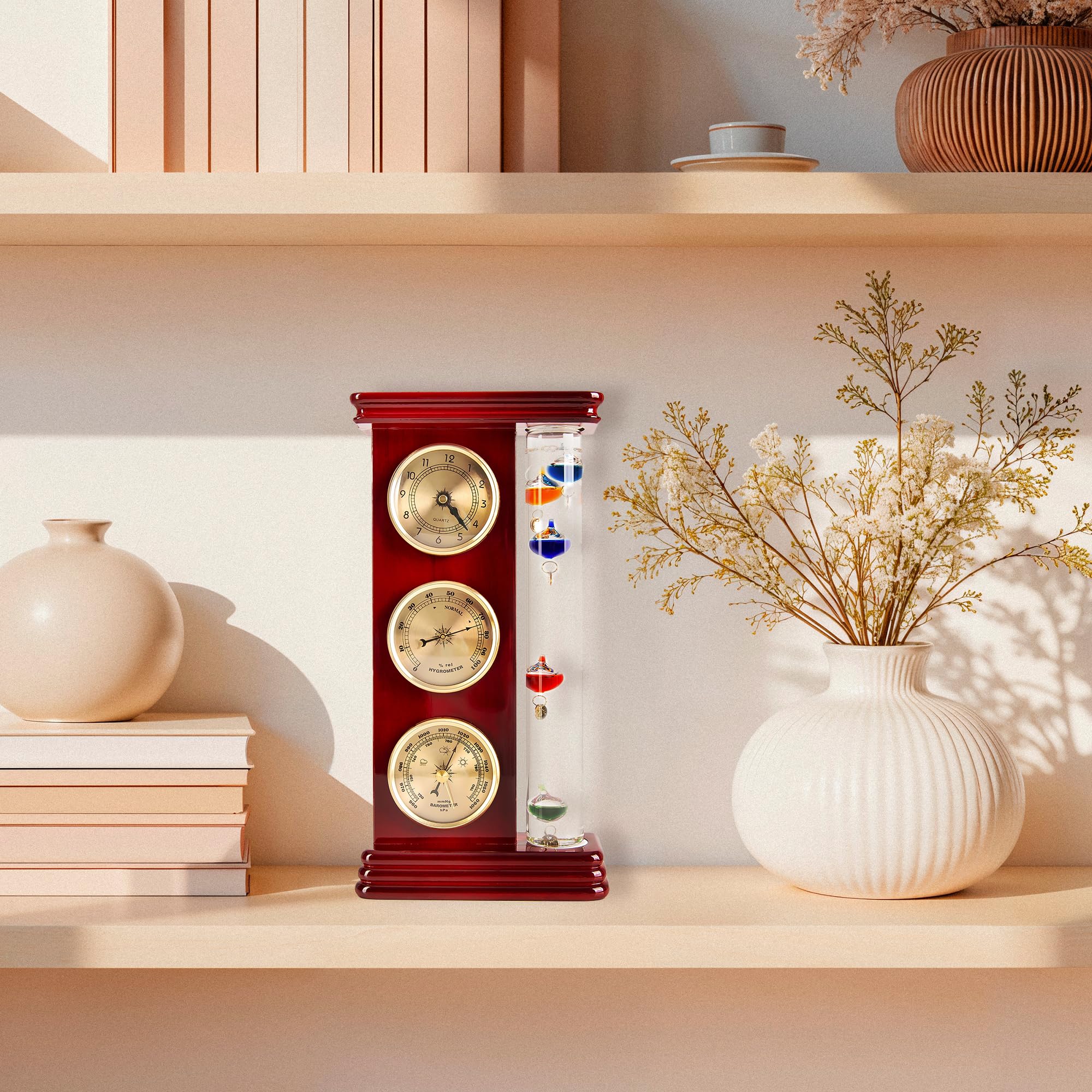 POMPOJUNGLE displayed in a living room to enhance decor while tracking indoor climate