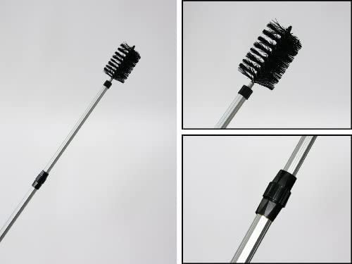 Pond H2o close-up of stiff bristle brush head for effective algae removal