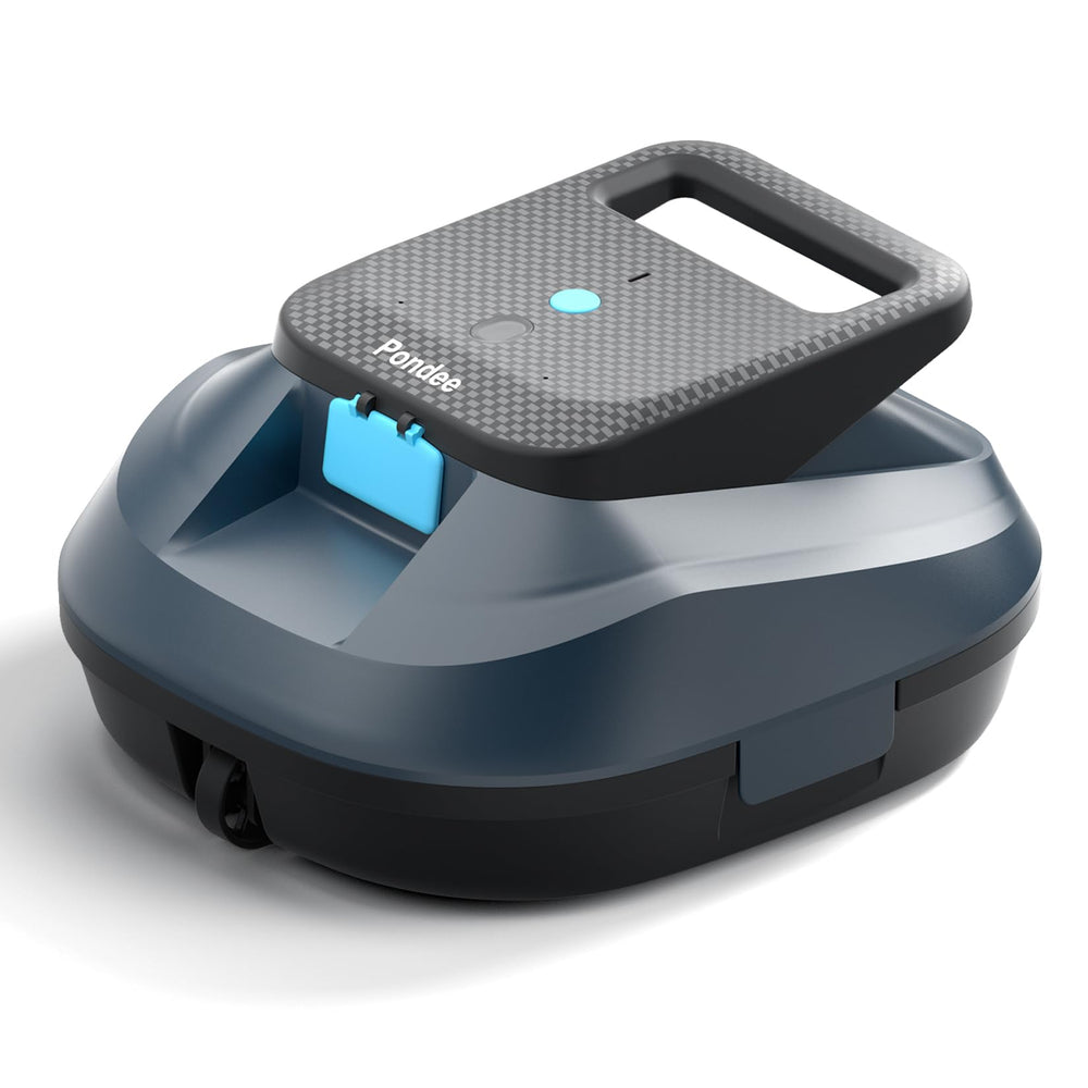 Pondee X2 front view showing compact cordless design and easy handling benefit