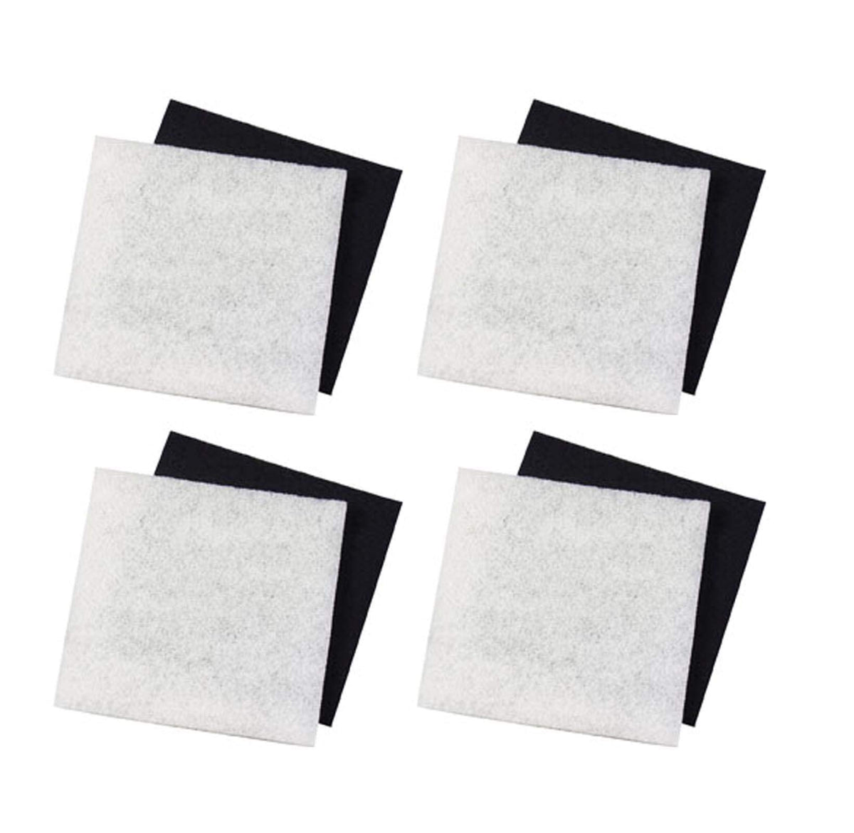 PONDMASTER front view of replacement filter pads showing packaging and fit for quick swap